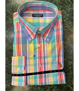 Southern Casanova Tacklebox Plaid Button Down