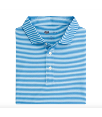 onward reserve Echo Stripe Performance Pique Polo