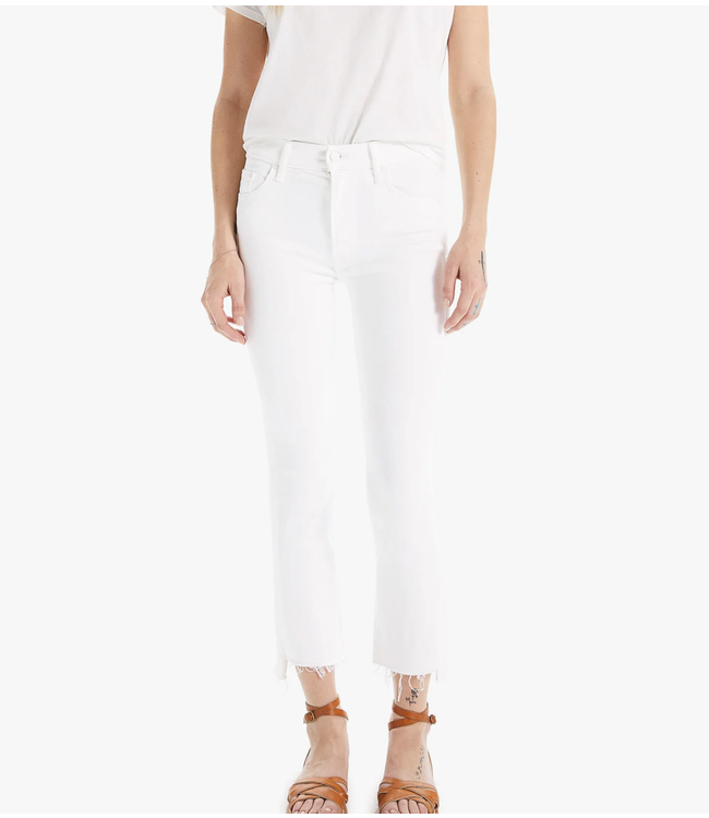 Mother the insider crop step fray