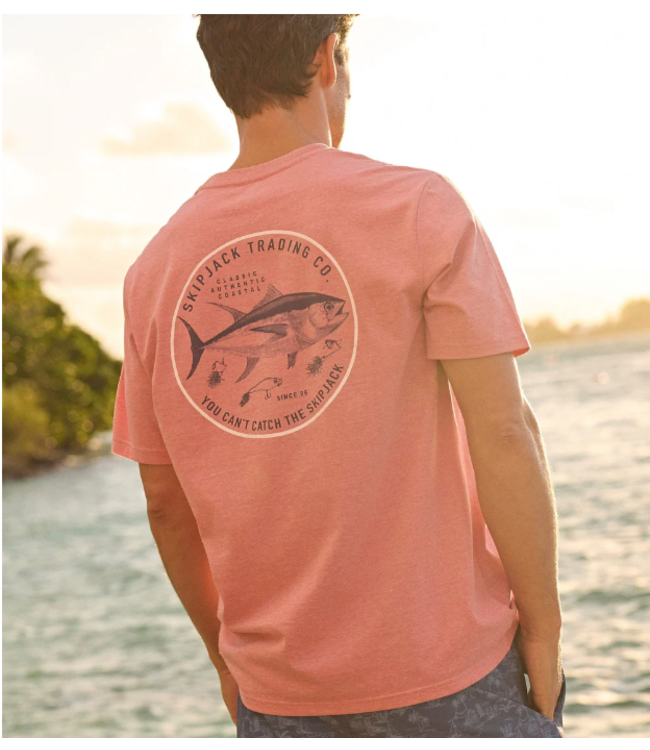 You Can't Catch The Skipjack Heather Short Sleeve T-Shirt