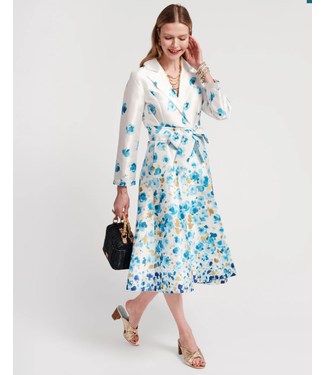 frances valentine Lucille Wrap Dress Pocket Full of Posies