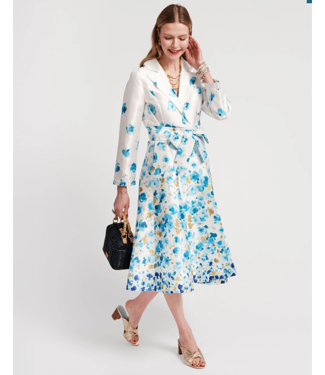 Lucille Wrap Dress Pocket Full of Posies