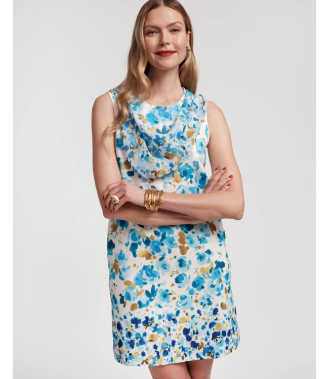 Mini Cape Dress Pocket Full of Posies