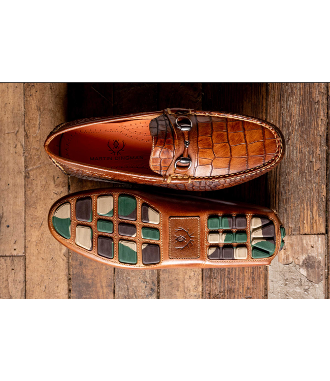 Monte Carlo Alligator Grain Horse Bit Loafers