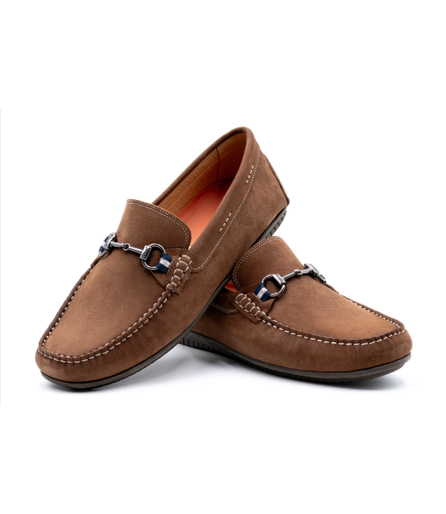 Bermuda Nubuck Horse Bit Loafer