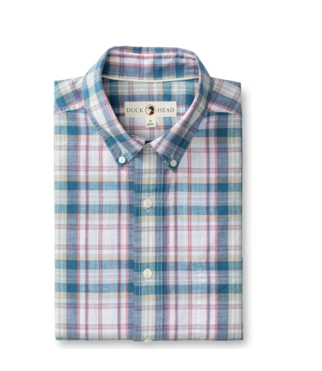 Owens Plaid Cotton Slub Sport Shirt