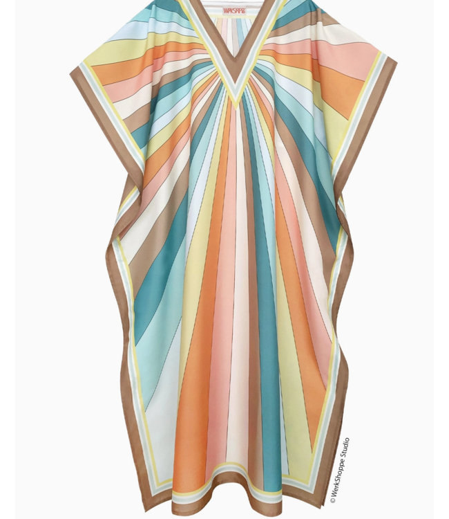 Werkshoppe sun stripes caftan