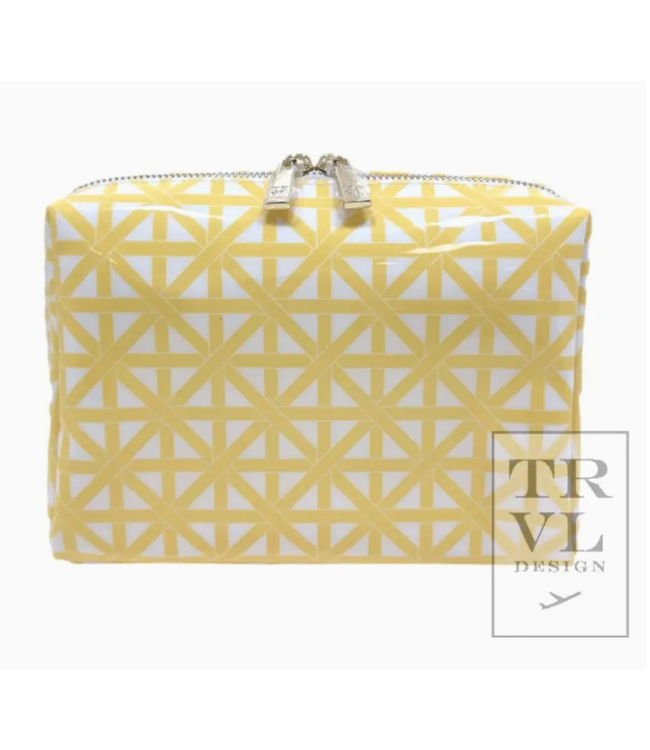 TRVL design luxe gloss double zip