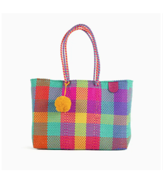 Tin Marin Tin Marin Fiesta Woven Plastic Super Tote ST4