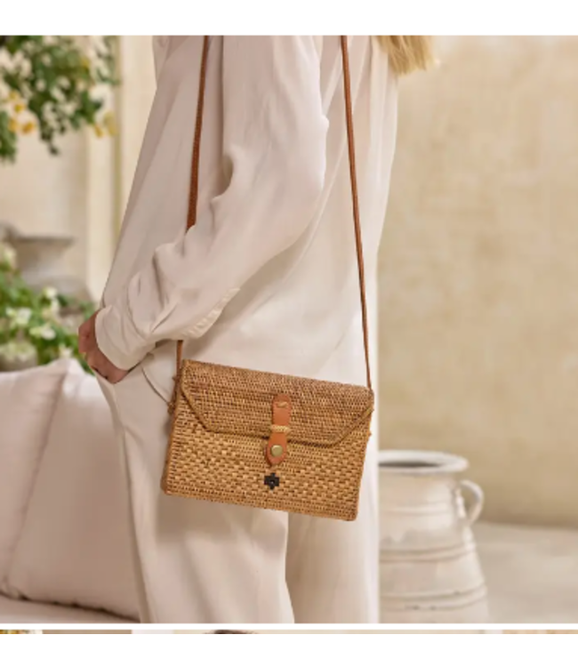 The Winding Road Ata Vine Rectangle Box Crossbody Bag