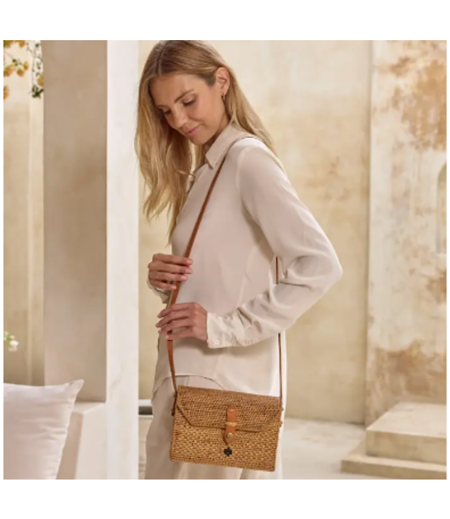 The Winding Road Ata Vine Rectangle Box Crossbody Bag