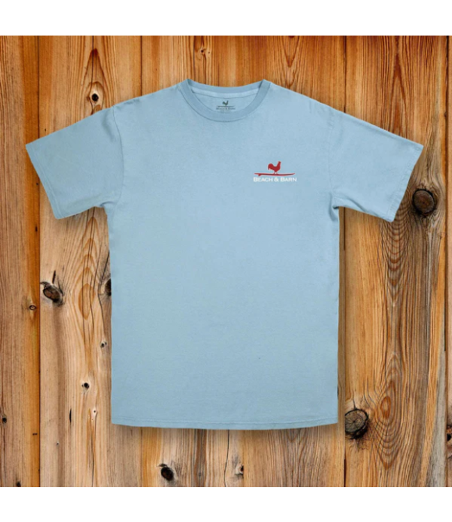 Surfing Rooster Tee Shirt