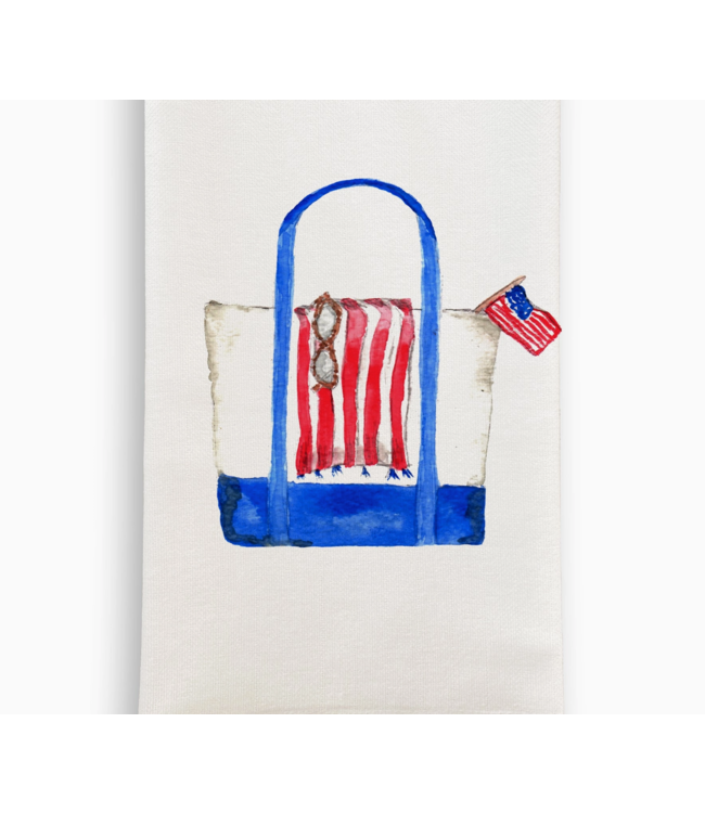 French graffiti Dishtowel