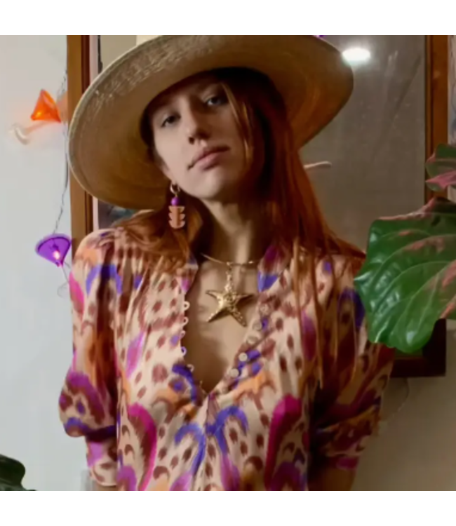 Bijoux Envie Starfish Gold Necklace N4305