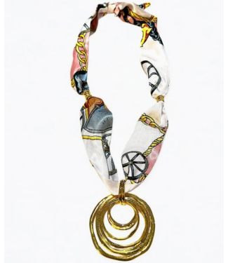 tweeds and beads tweeds and beads coming full circle scarf necklace