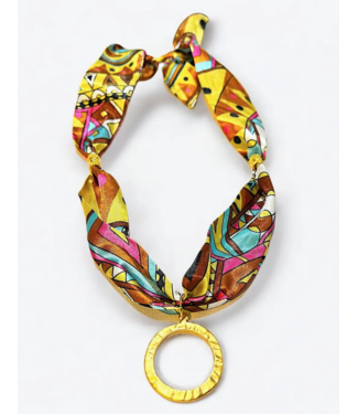 tweeds and beads Tweeds and beads keep your circle small scarf necklace