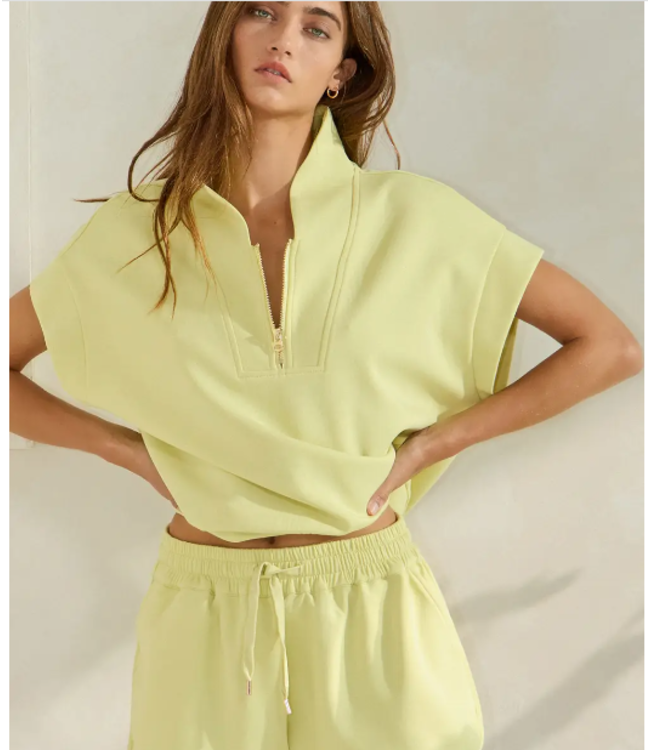 Bucket List Scuba Drawstring High-Rise Short IP5425