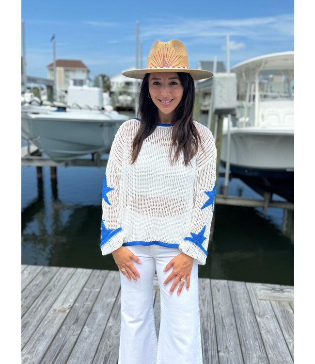 Tipsy Threads Patriotic Palm Hat