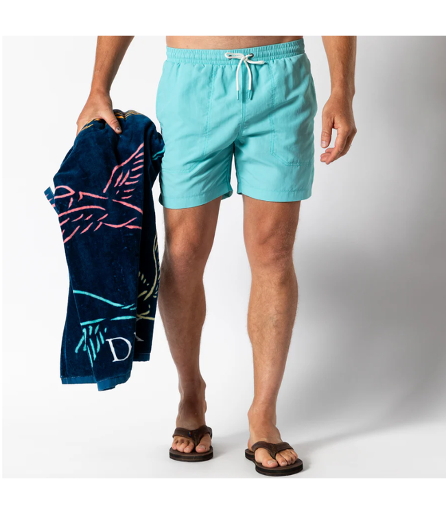 6" Solid Sailport Swim Short