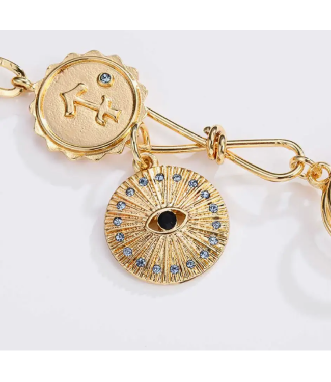 Hoopla Celestial Coin Charm Garden Party-711719