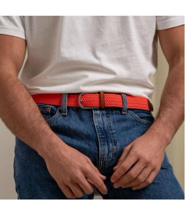 Billybelt Elastic Woven Belt CM75-Rose