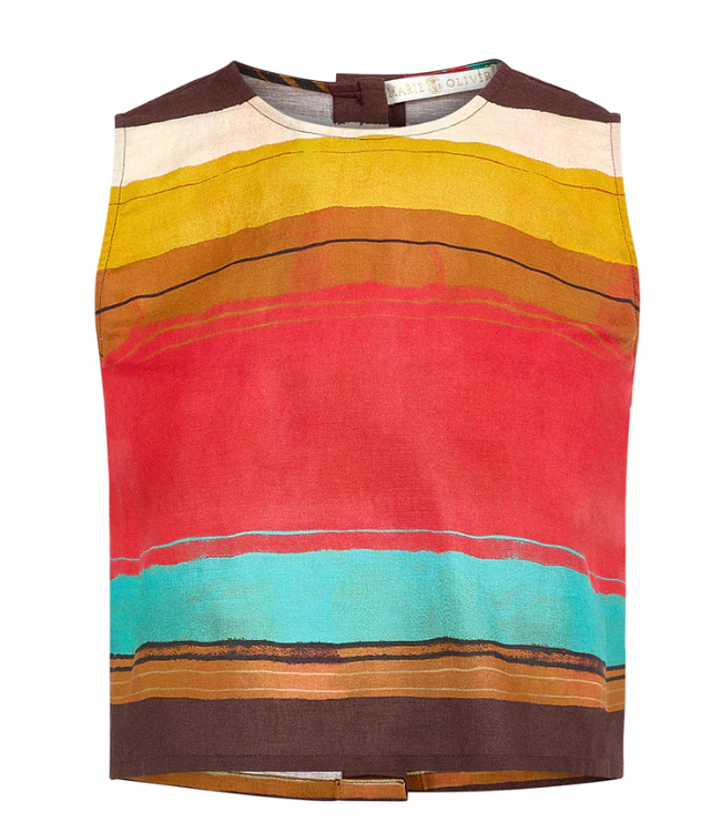 Marie Oliver Fallon Top- 1F14-245-243B