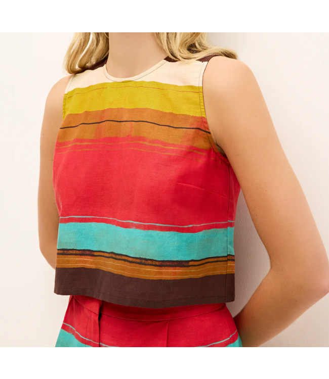 Marie Oliver Fallon Top- 1F14-245-243B