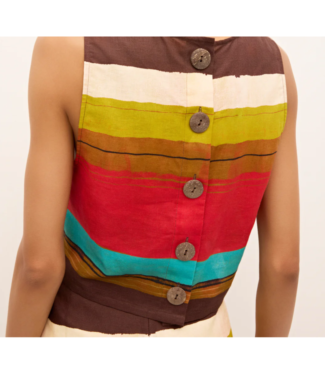 Marie Oliver Fallon Top- 1F14-245-243B