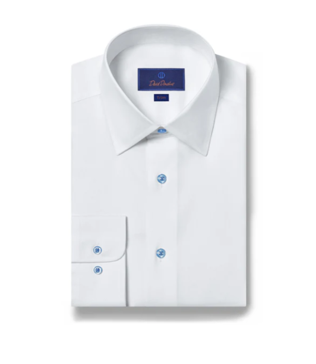 Super Fine Twill Dress Shirt Trim Fit