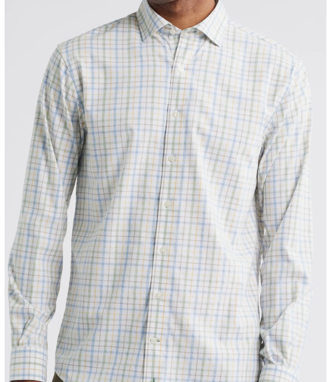 Maarten Plaid Performance Button-Up Shirt