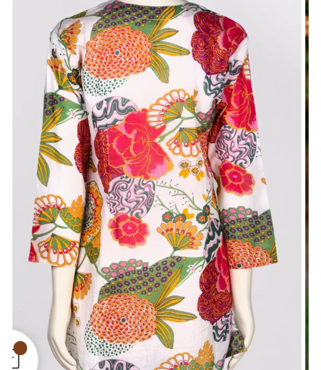 Dolma Garden Cotton Kurta Tunic I1411CTN