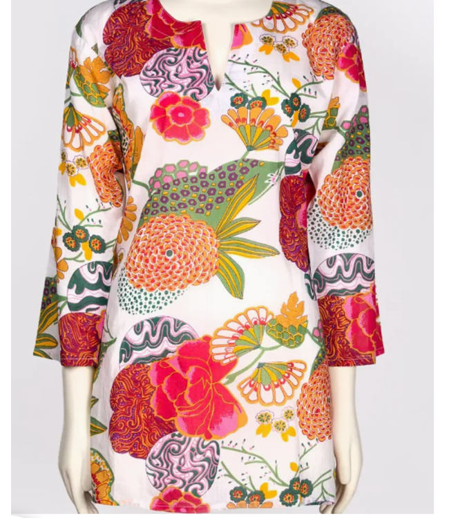 Dolma Garden Cotton Kurta Tunic I1411CTN