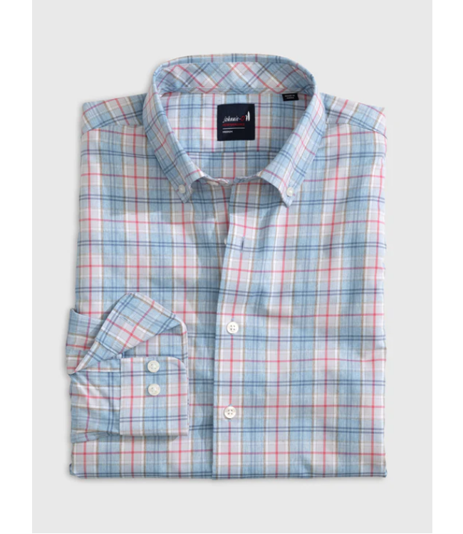 Lanes Performance Button-Down Shirt