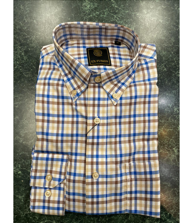 Long Sleeve Twill Check