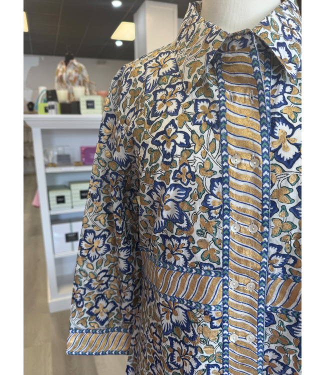 Oliphant Shirt dress Maxi 1114N2