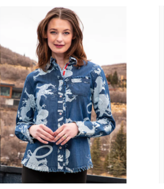 dizzy lizzie Dizzy Lizzie #4949 Cape Cod Blouse