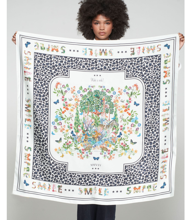 Vilagallo Make a Wish Silk Foulard #33031