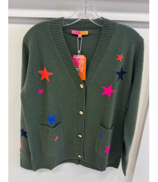 Vilagallo Alina Stars Cardigan #32730