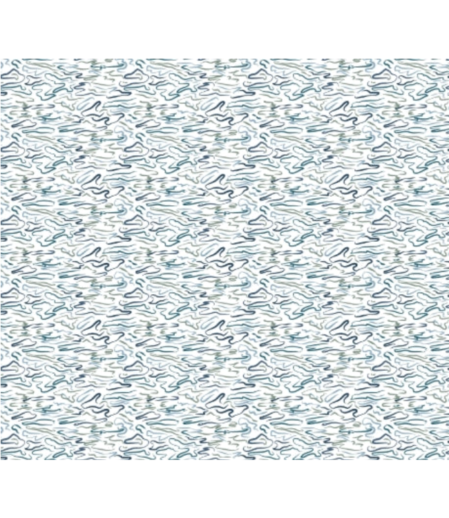 Ripple Effect Printed Performance Polo