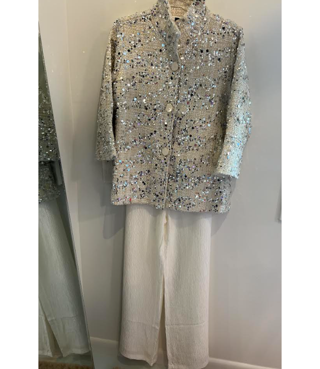 Damee Wide Leg Crinkle Pant-1223