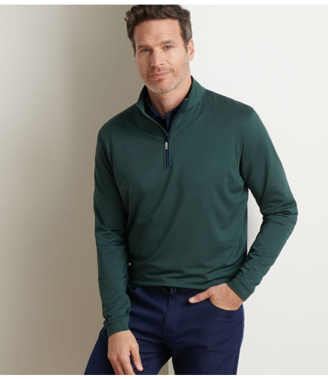 Perth Mélange Performance Quarter-Zip