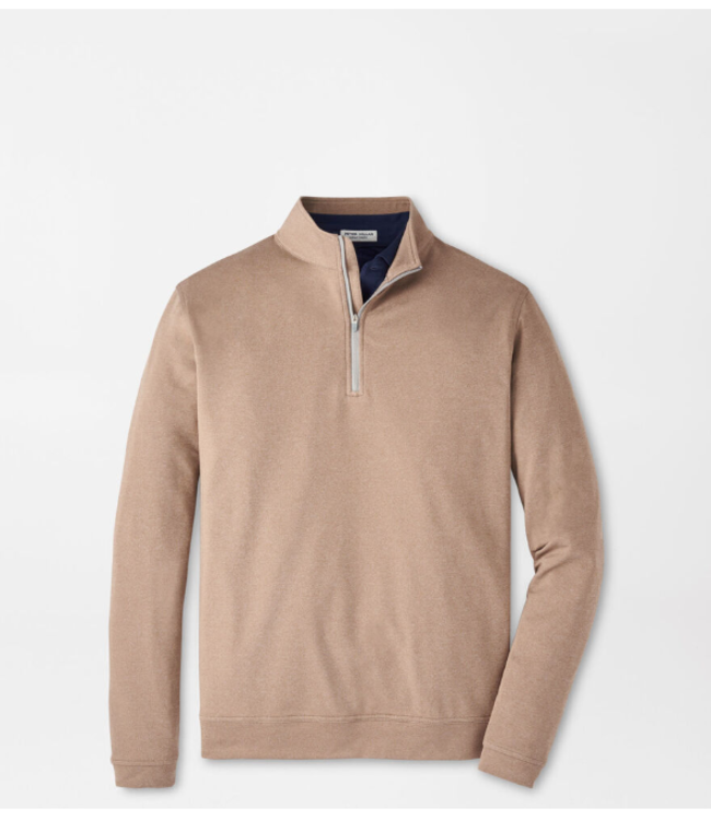 Perth Mélange Performance Quarter-Zip