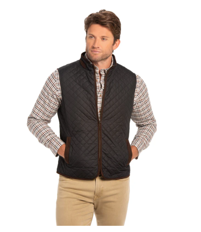 Madison Creek Diamond Quilted Nylon Vest -
