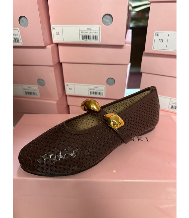 Shia Leather Mary Jane