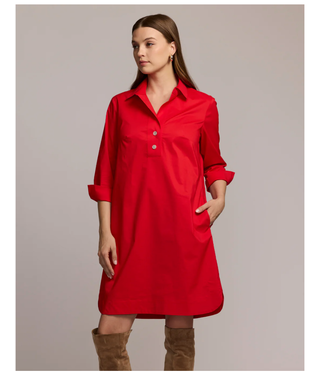 Hinson Wu Hinson Wu Aileen 3/4 Sleeve Dress #1610430