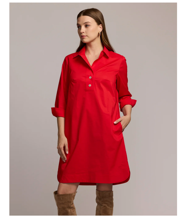 Hinson Wu Aileen 3/4 Sleeve Dress #1610430