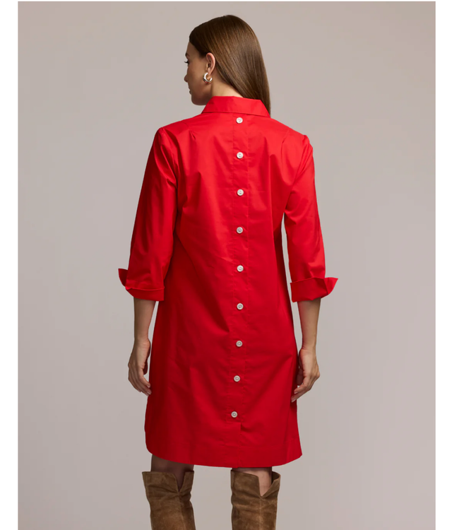 Hinson Wu Aileen 3/4 Sleeve Dress #1610430