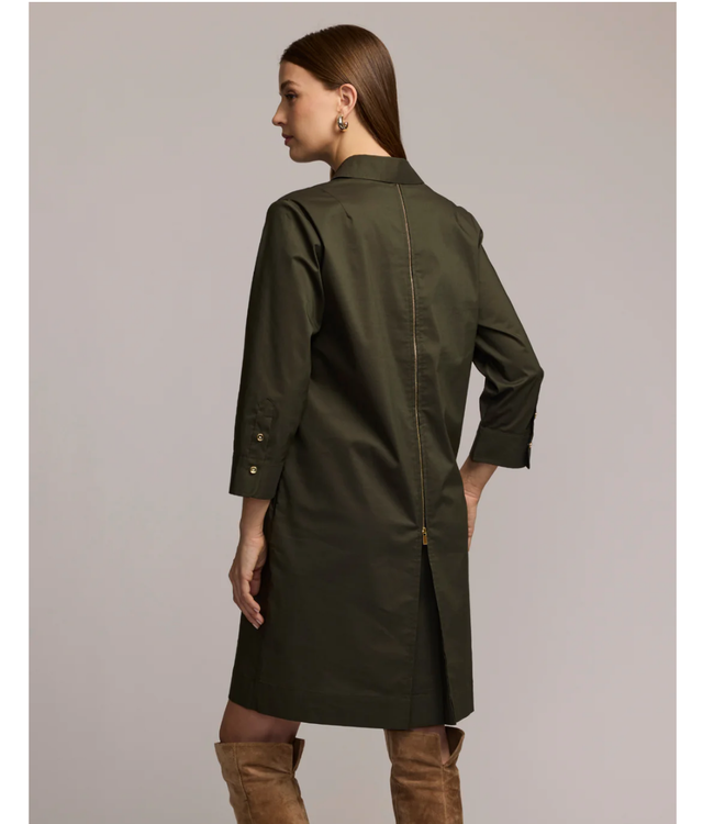 Hinson Wu Alessa 3/4 Sleeve Dress