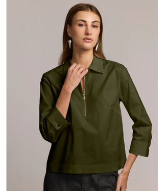 Hinson Wu Hinson Wu Alessa 3/4 Sleeve Shirt #1611187