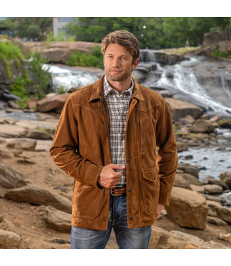 Madison  Creek Bandera Goat Suede Leather Jacket